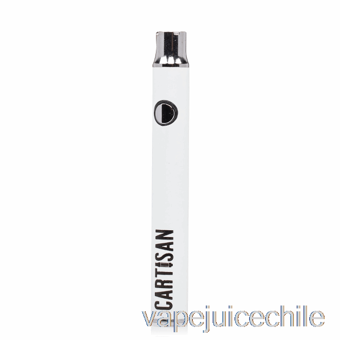 Vape Vhile Botón Artesanal Vv 350 510 Batería Blanco